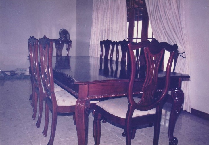 Dining suite before refurbishment