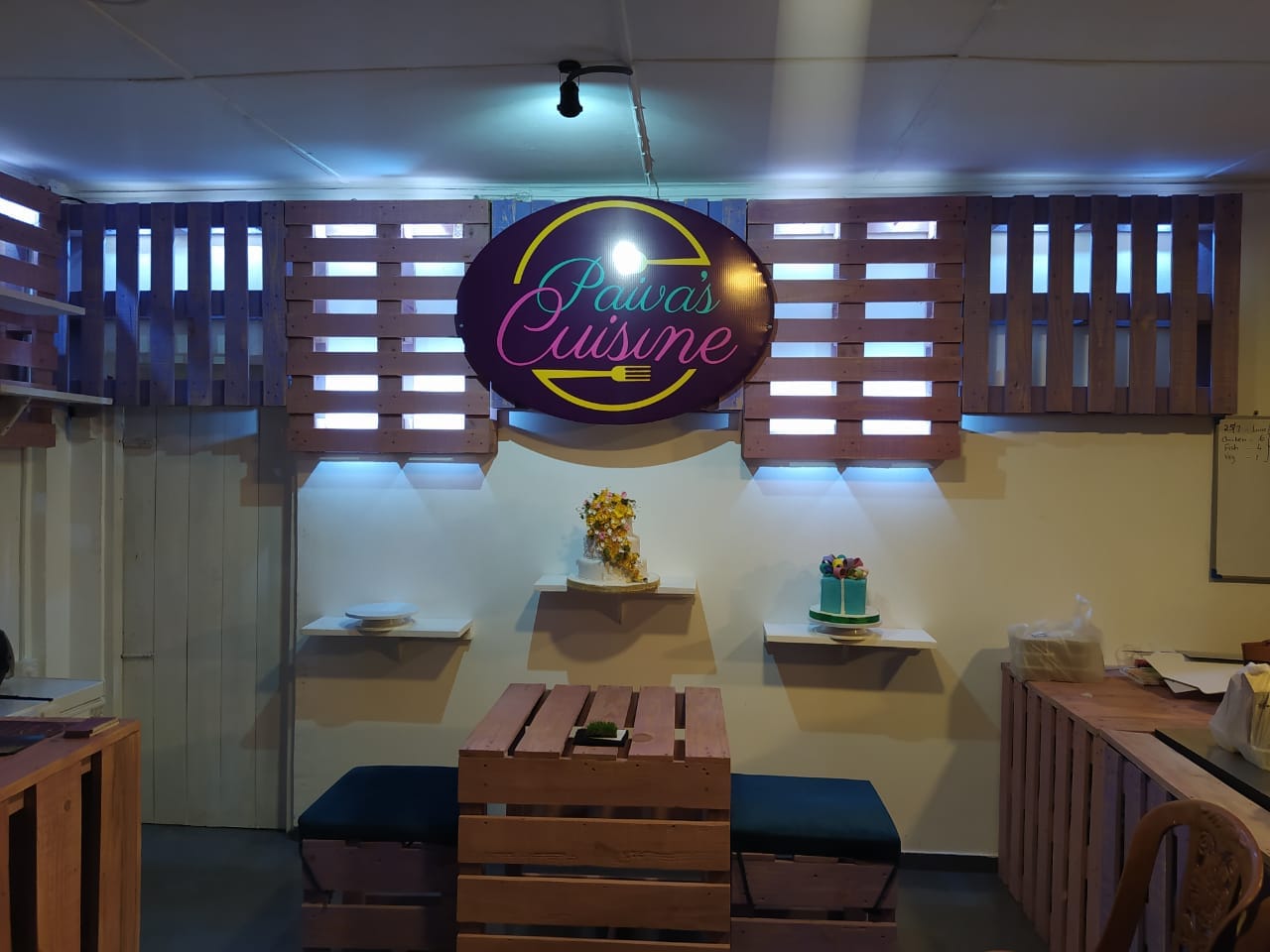 Pawa’s Cuisine Interior
