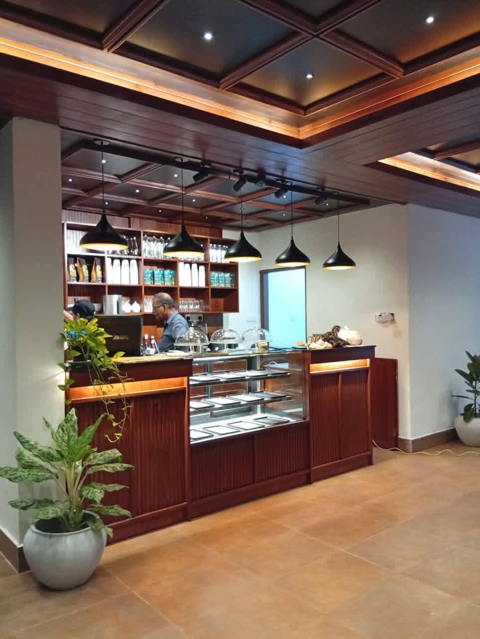 Café Service Counter