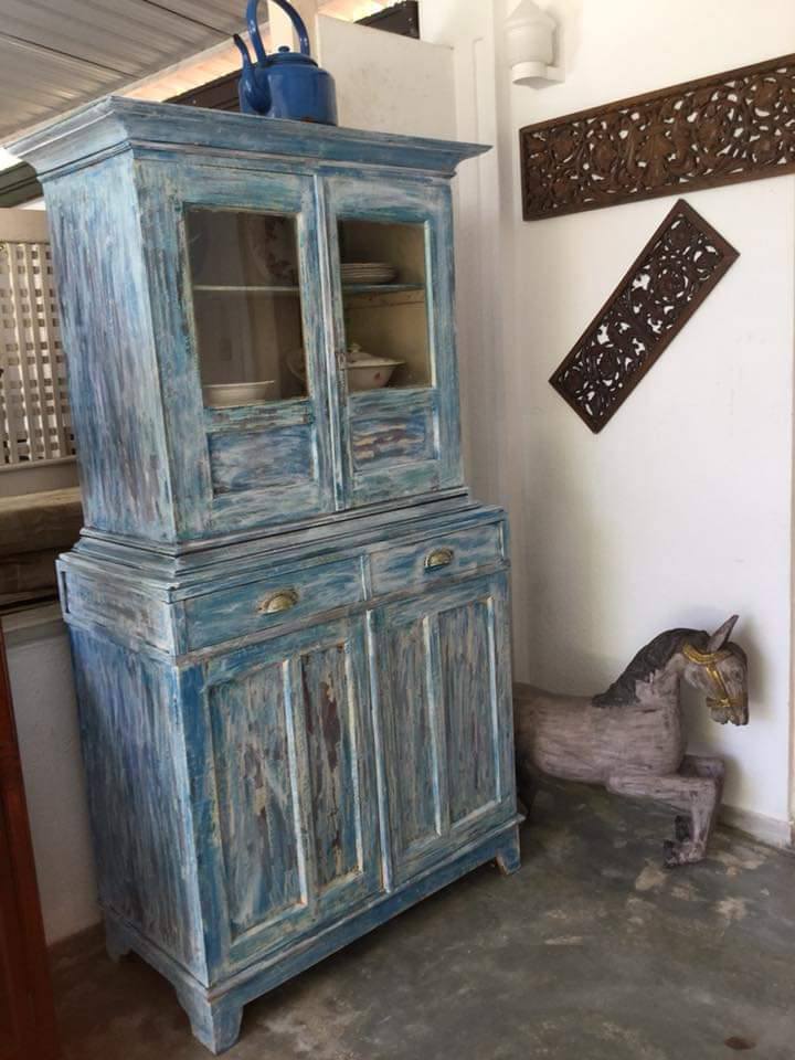 Vintage Blue Cabinet