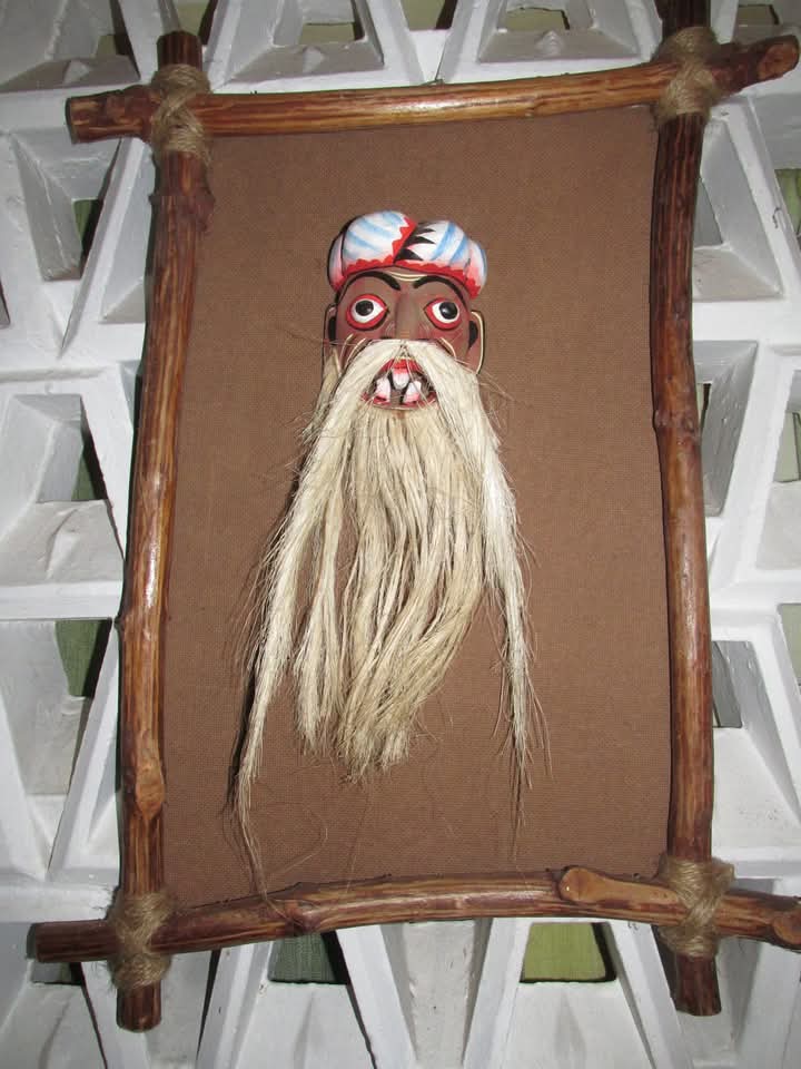 Kolam Mask Wall Frame
