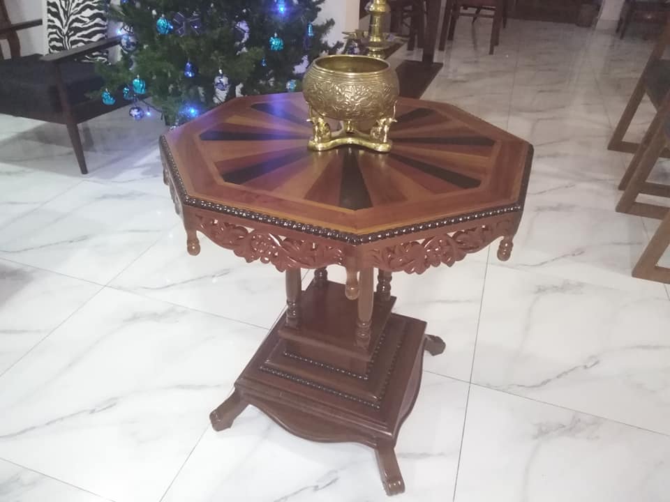 Octagonal Side Table