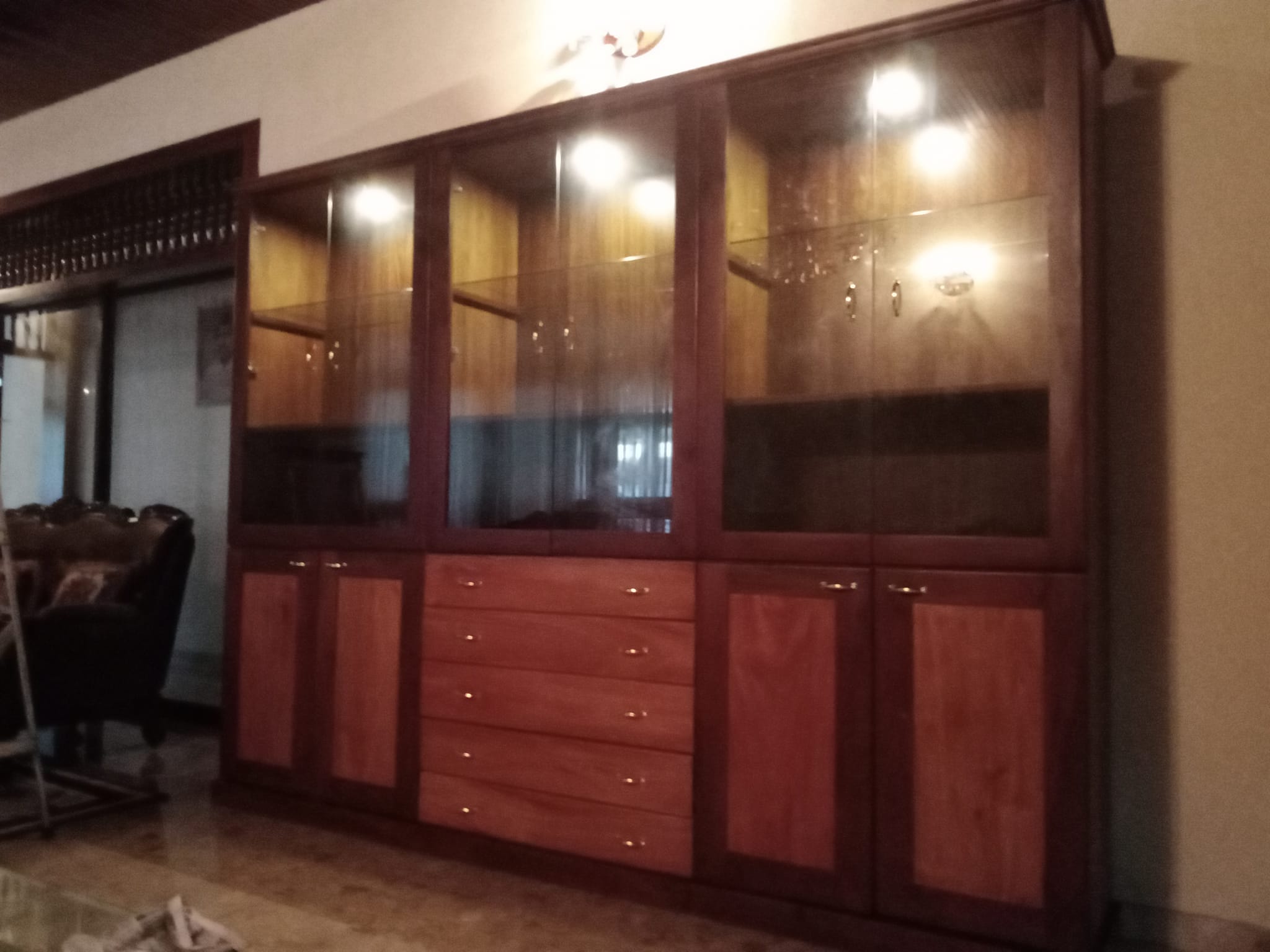 Glass Display Cabinet